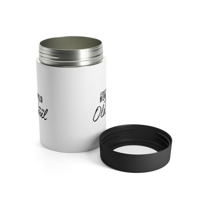 Living in the new world | Can Holder Tumbler