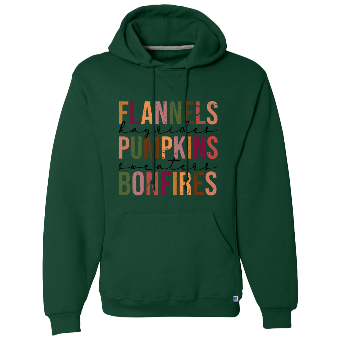 Flannels|Hayrides|Pumpkins|Sweaters|Bonfires | Dri-Power Fleece Pullover Hoodie