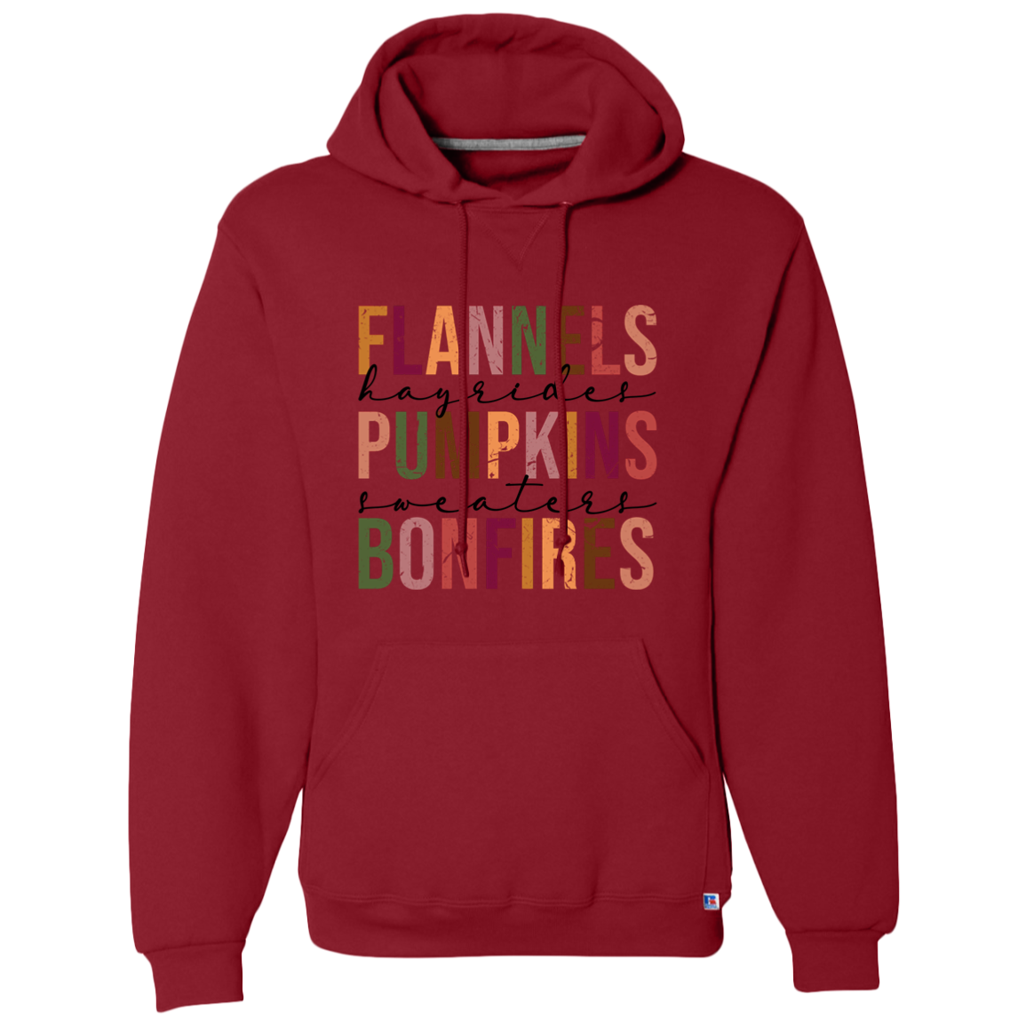 Flannels|Hayrides|Pumpkins|Sweaters|Bonfires | Dri-Power Fleece Pullover Hoodie