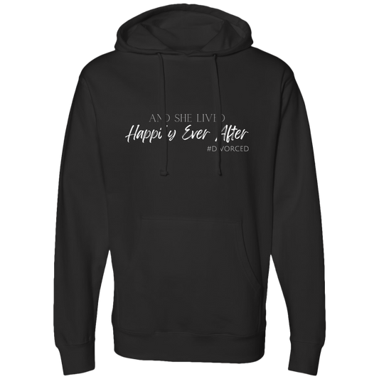 Happily Ever After #Divorced | Midweight Hooded Sweatshirt