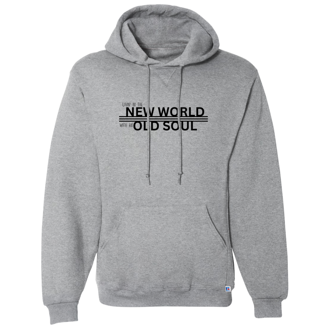 Living In a New World with an Old Soul - Dri-Power Fleece Pullover Hoodie