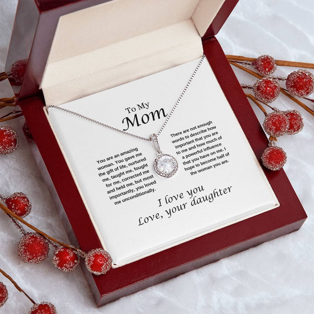 To My Mom, From Daughter | Eternal Hope Necklace